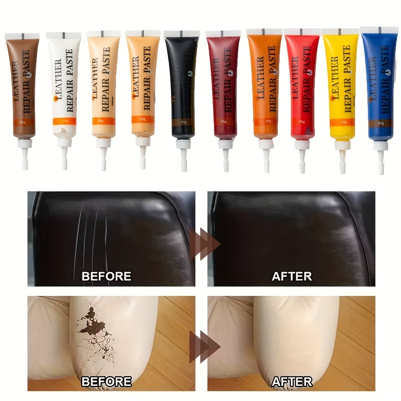 Professional Leather Repair Set for Furniture and Car Seats