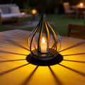 Hanging Solar Candle Lantern
