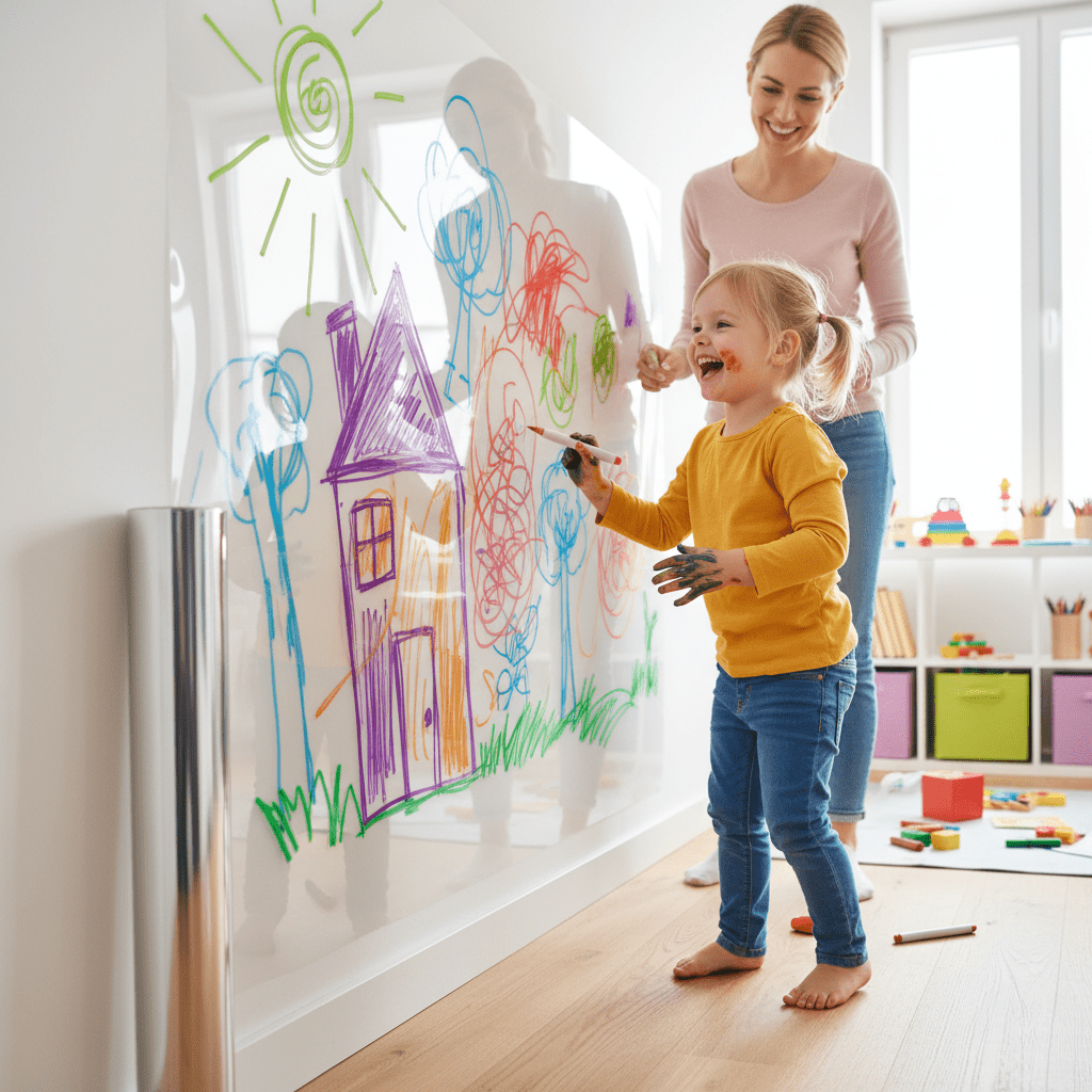 PureShield Transparent vægbeskyttelsesfilm til dit hjem