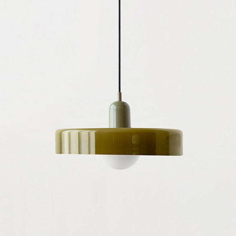 Bauhaus Colored Glass Pendant Light For Modern Homes