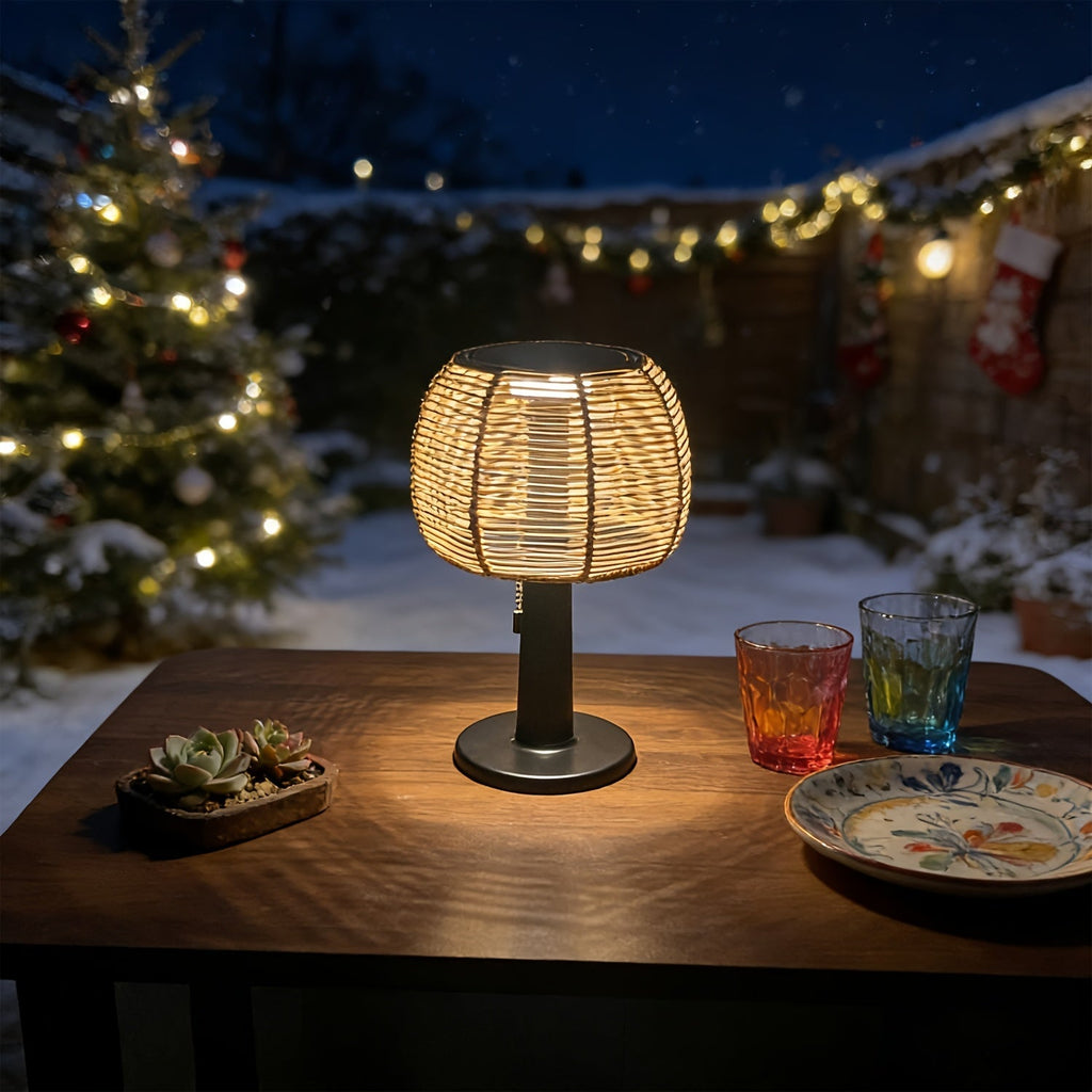 Vintage Solar Garden Lantern