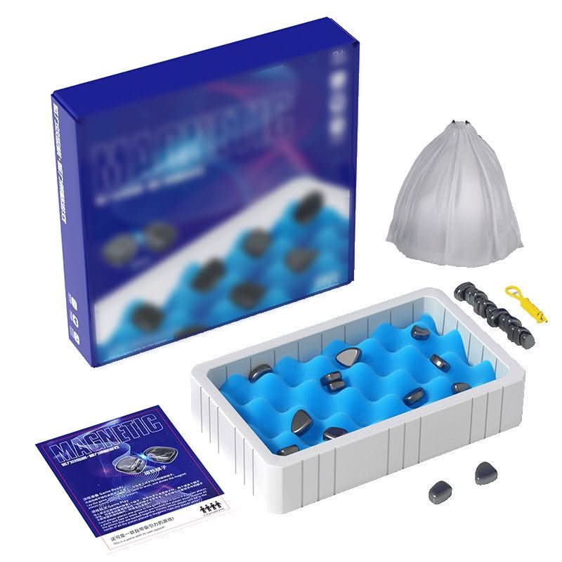 BrainWiz Magnetisches Schachspiel für clevere Köpfe unterwegs