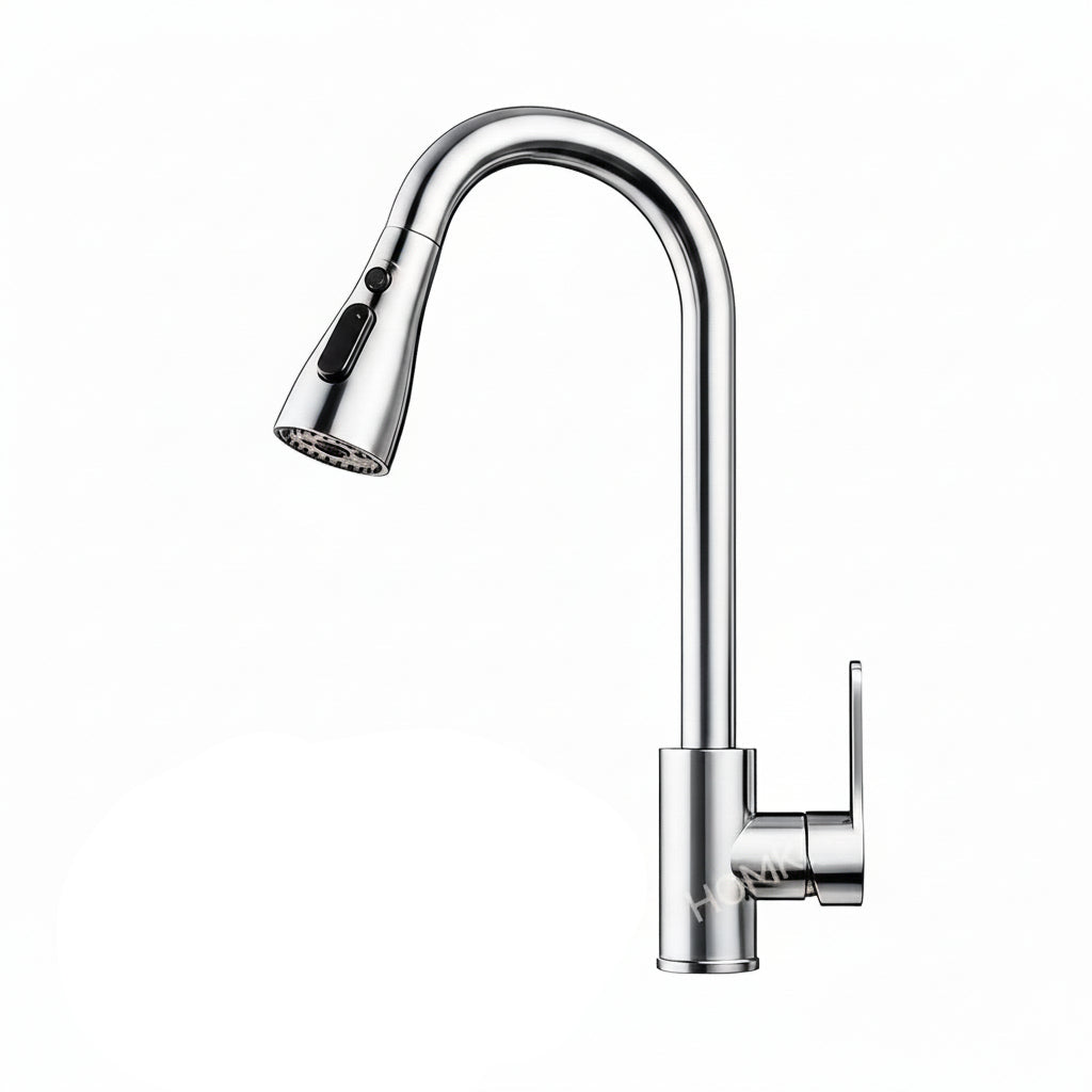 Pull Out Sink Faucet with Flexible Spray Settings