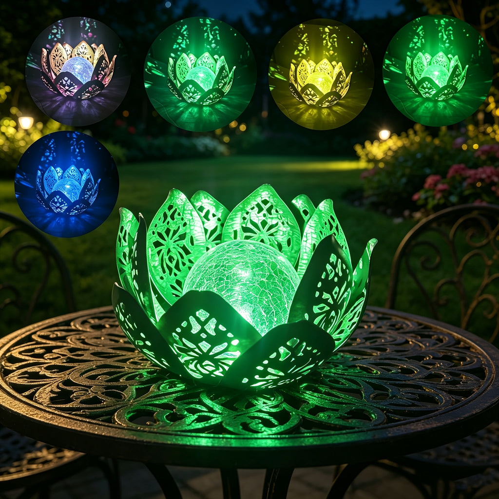 Solar Lotus bordlampe