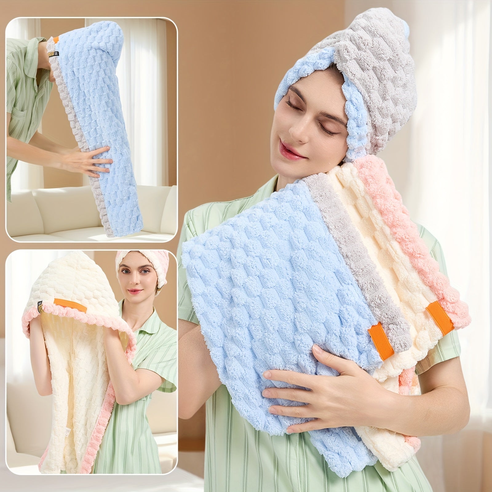 Extra Large Quick-Dry Hair Towel