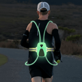 Colete de Segurança LED LumaGuard Ajustável e Luminoso para Corrida e Atividades ao Ar Livre
