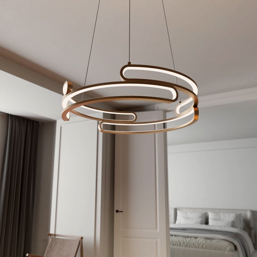 Metalis Elegancka Metalowa Lampa Wisząca z Industrialnym Wykończeniem
