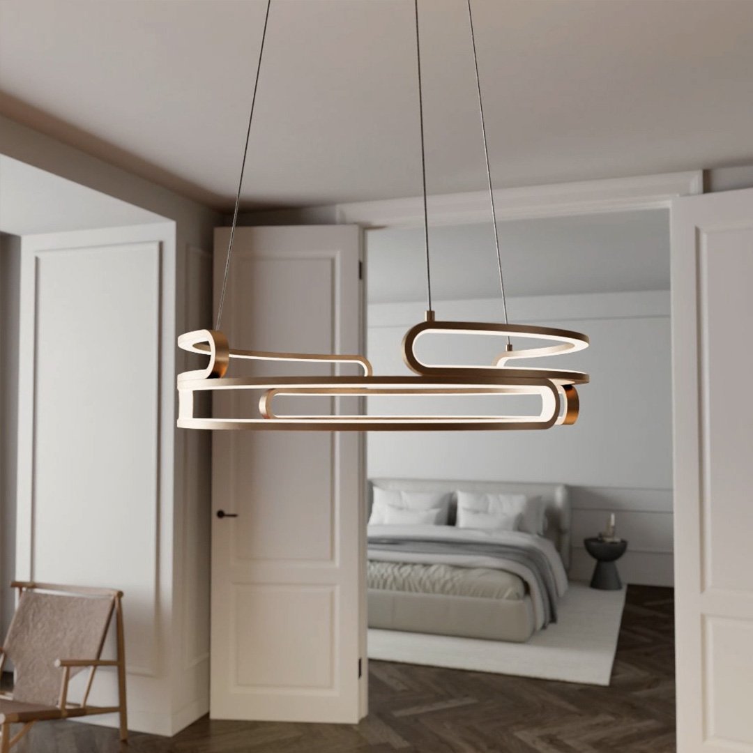 Metalis Elegancka Metalowa Lampa Wisząca z Industrialnym Wykończeniem