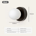 Nova Glas Wandleuchte Nordisch LED Minimalistische Wandlampe