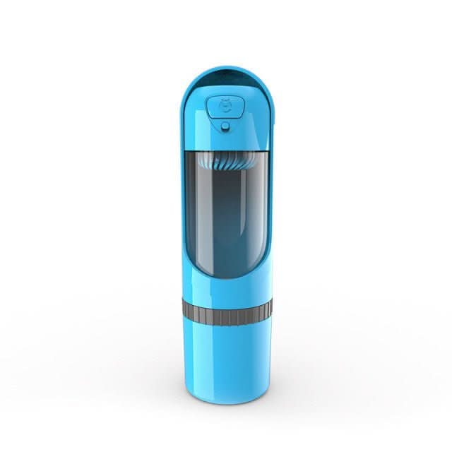 TrailPaw Travel Bottle 2-In-1 Dog Bottle With Food and Water Bowl