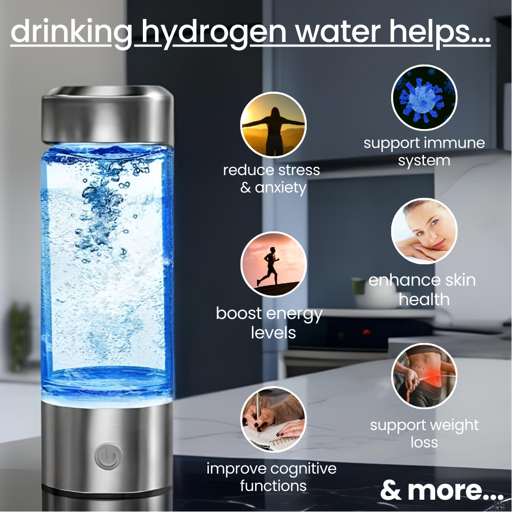 HydroPure Vandflaske Generator til Daglig Hydrering på Farten