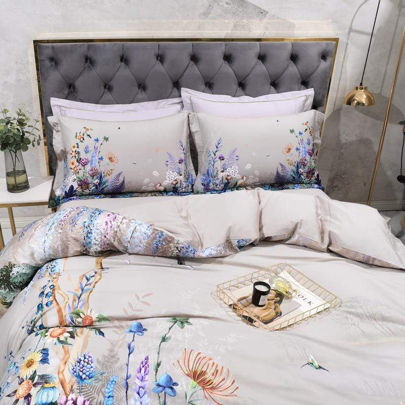 Set di biancheria premium in cotone egiziano per copripiumino