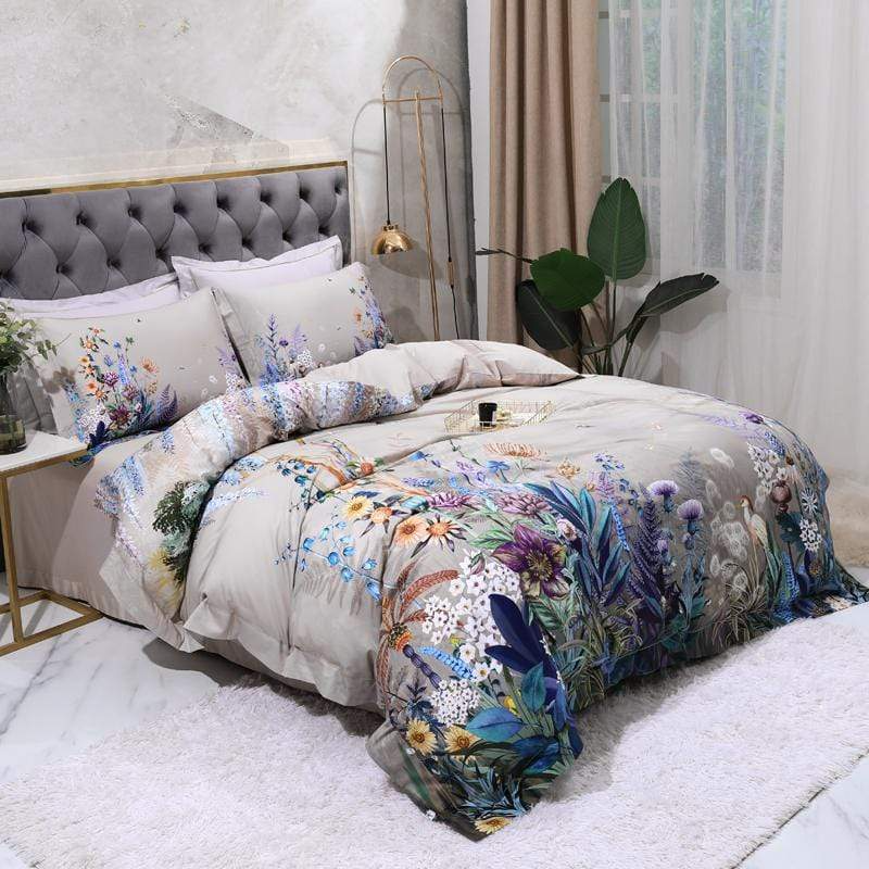 Set di biancheria premium in cotone egiziano per copripiumino