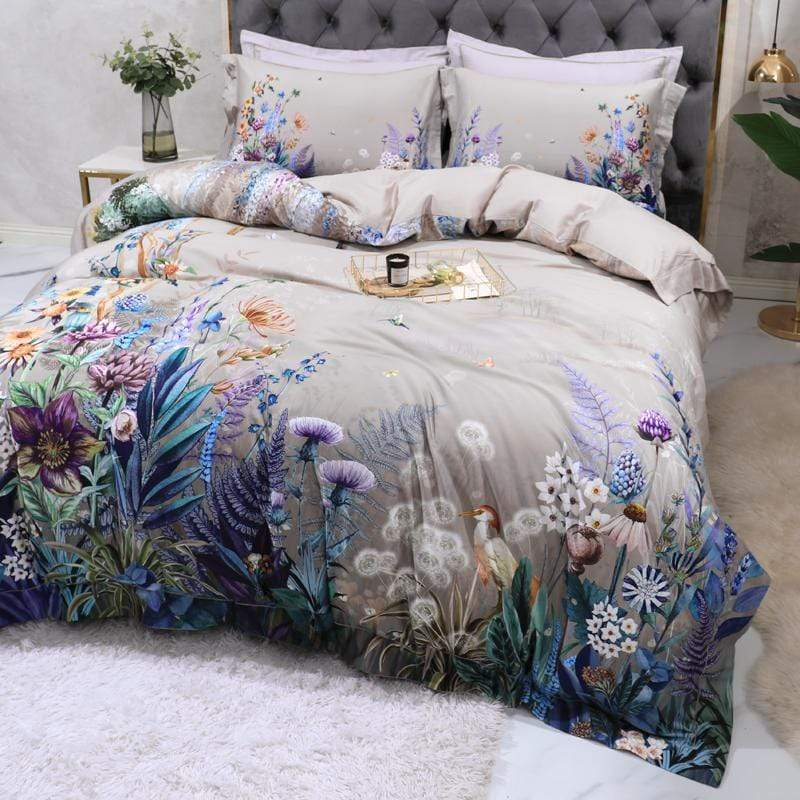 Set di biancheria premium in cotone egiziano per copripiumino