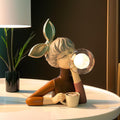Bubble Girls Cartoon Nightlight Statue Lamp Collection For Playful Home Decor