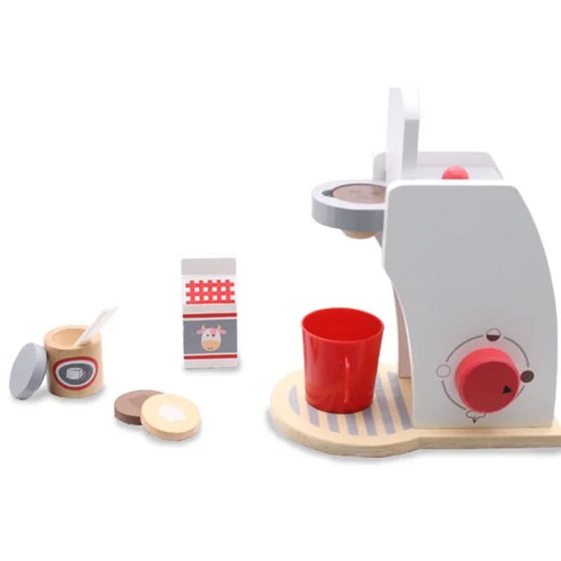 TinyChef Wooden Kitchen Set For Little Chefs Realistic Play Set