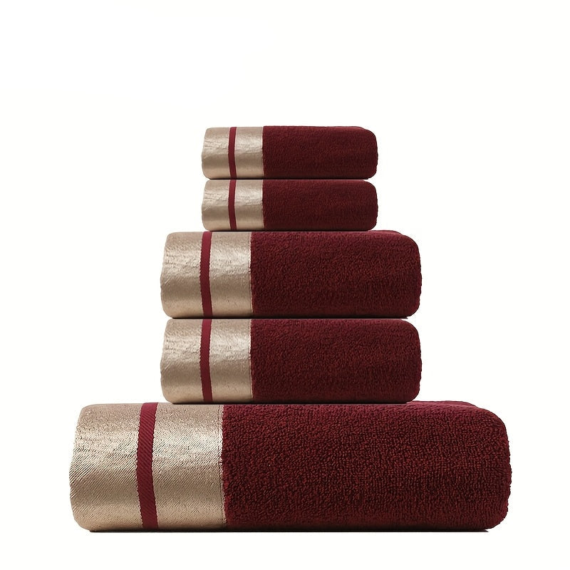 Luxurious Soft Bathroom Towel Set Collection