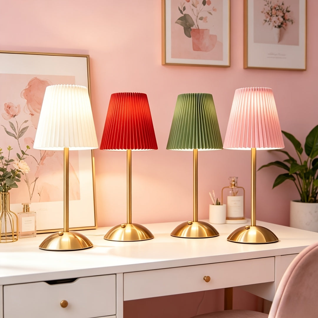 Wireless Bedside Lamp with Three Color Dimming