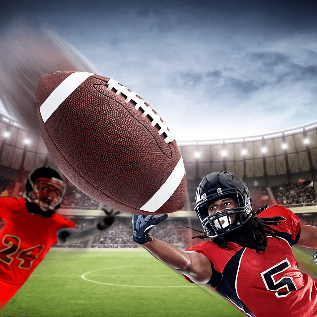 EnduroBall Pro American Football And Rugby Ball With Waterproof Shockproof Design
