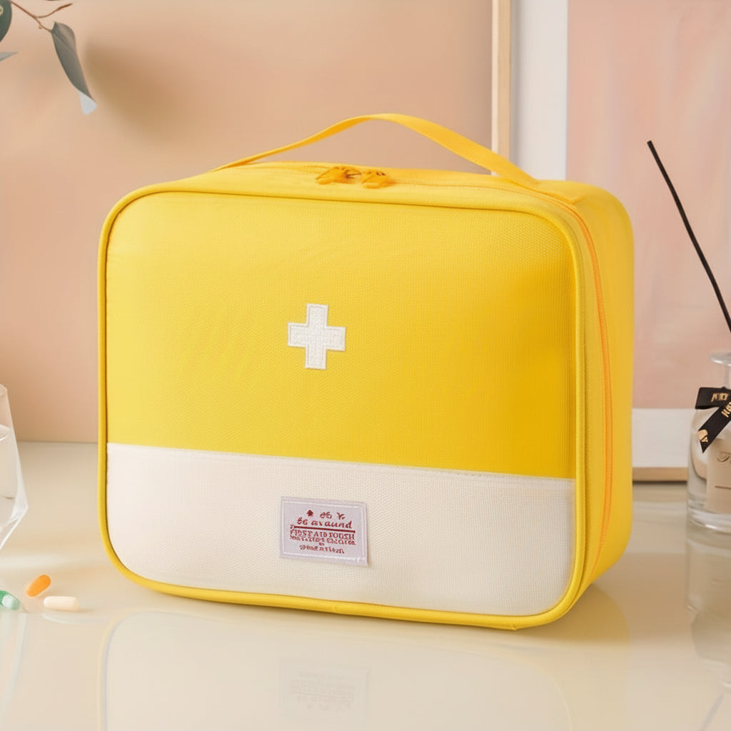 Borsa organizer per pronto soccorso XL per una conservazione medica strutturata a casa o in viaggio