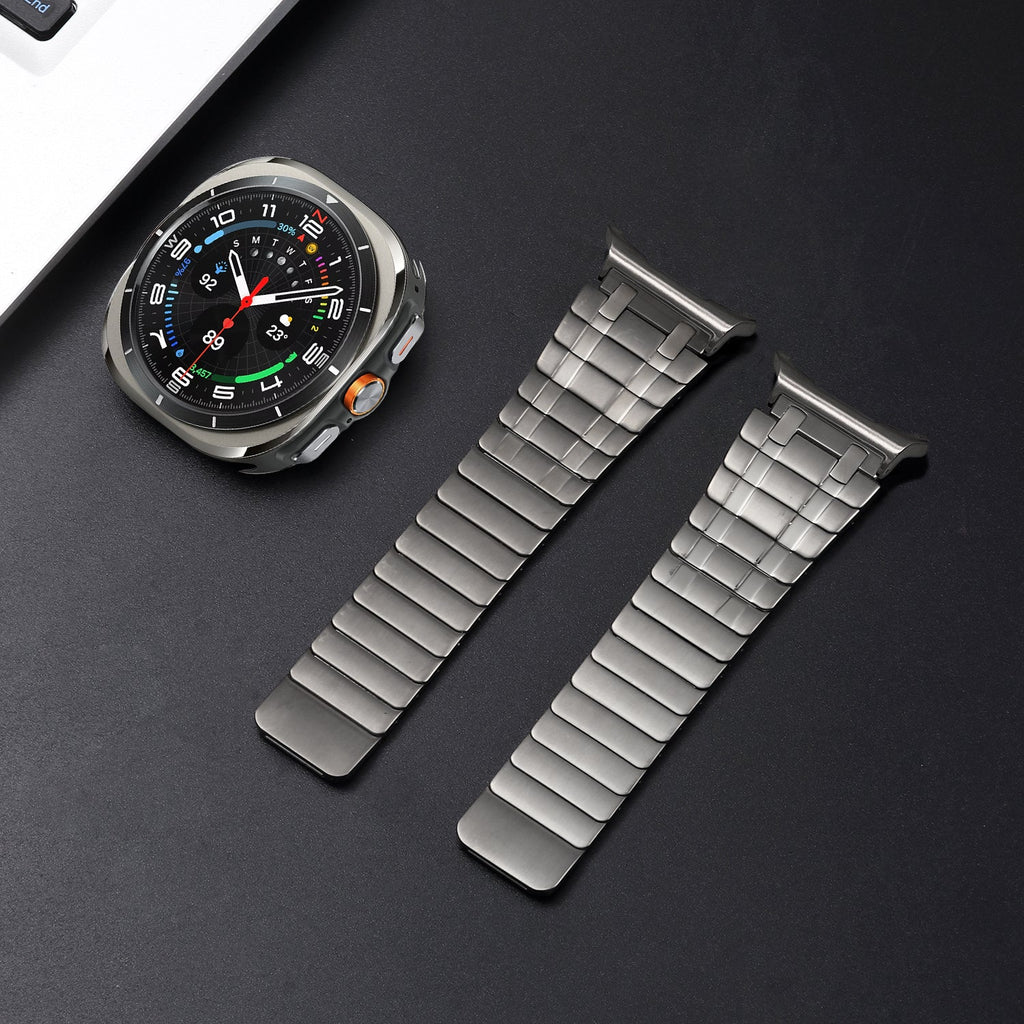 AP Frostet Rustfrit Stål Magnetisk Rem til Samsung Watch 7 Ultra | Fervei