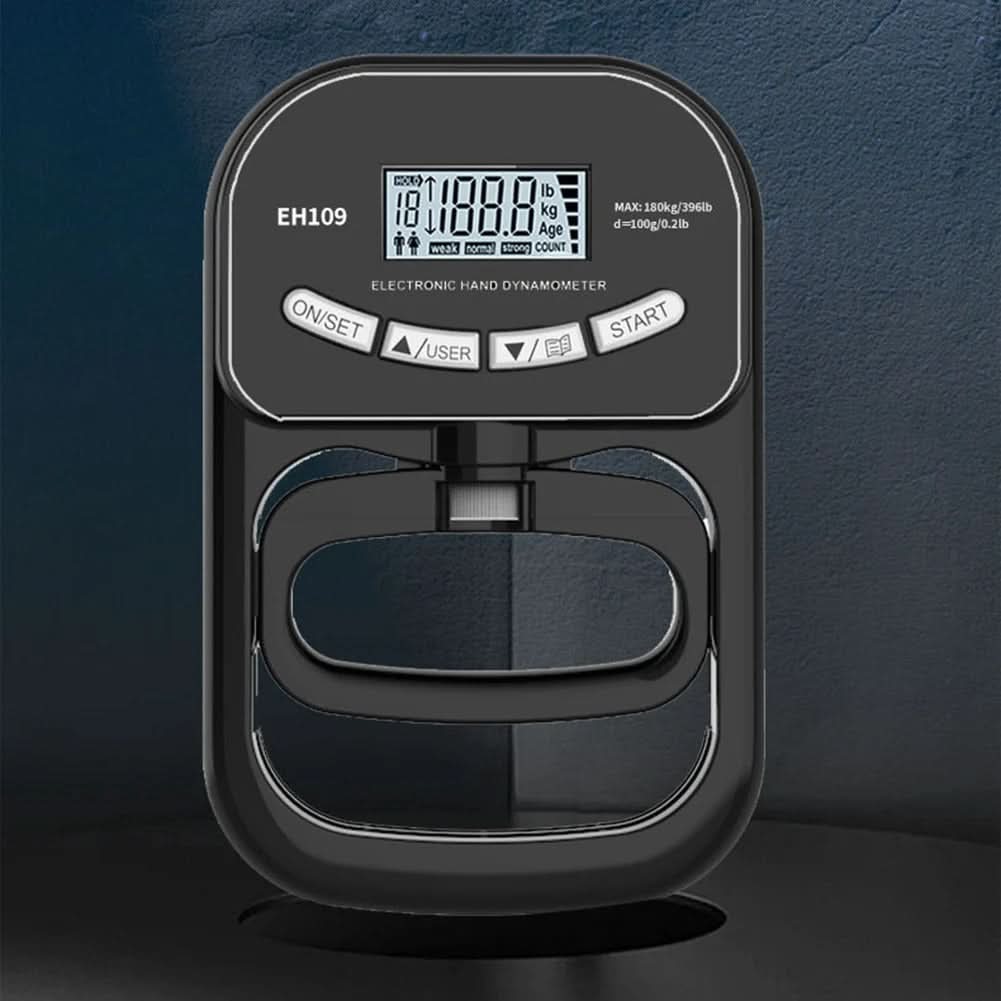 GripFlex Digital Handheld Grip Force Meter Up to 120 Kg