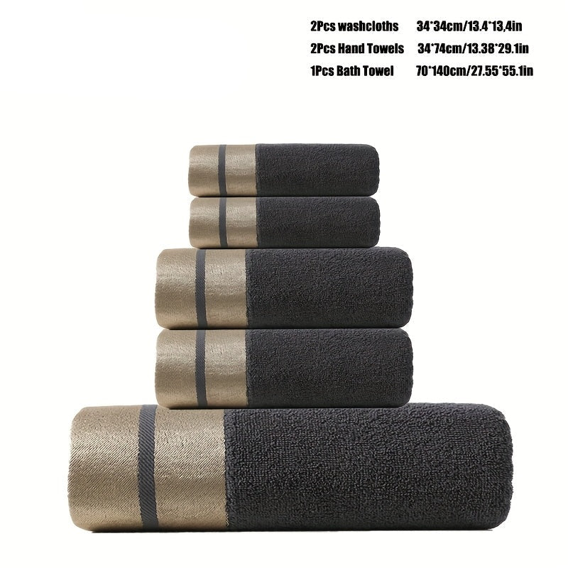 Luxurious Soft Bathroom Towel Set Collection