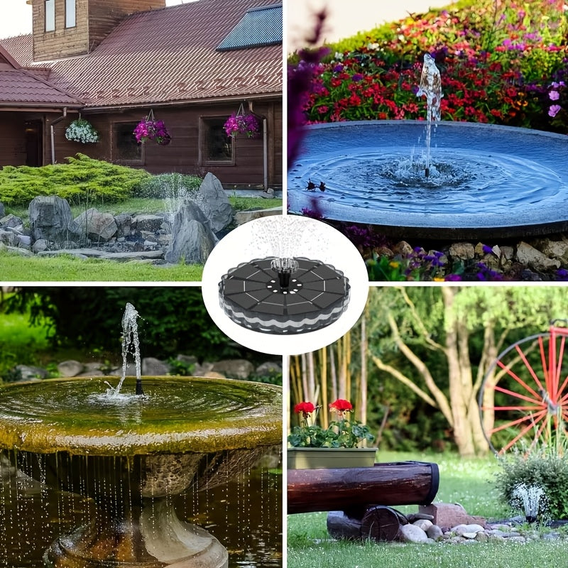 Colorful Solar Fountain Pump