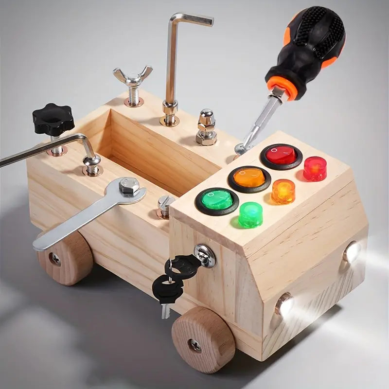 NovaLearn Montessori Board For Fine Motor Skills Interactive Toy