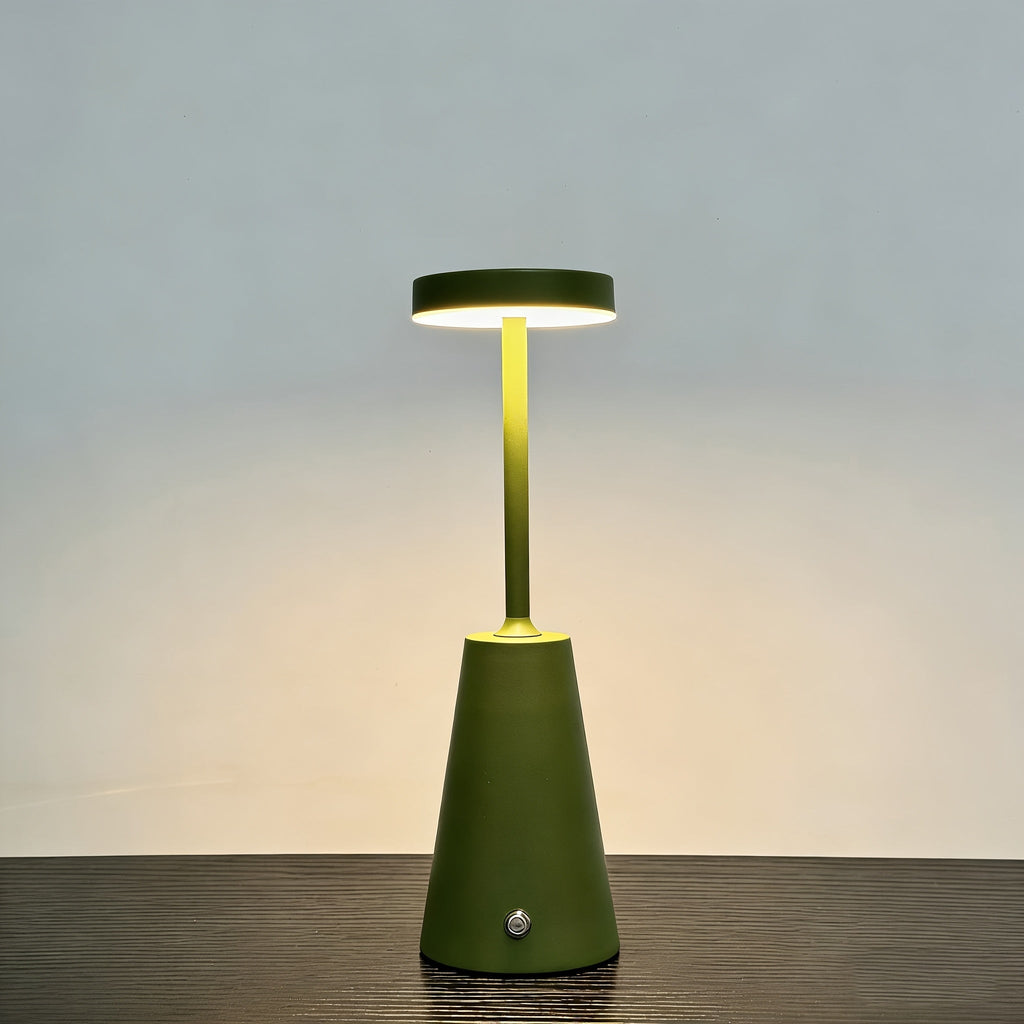 Touch Dimmable Metal Table Lamp for Modern Interiors