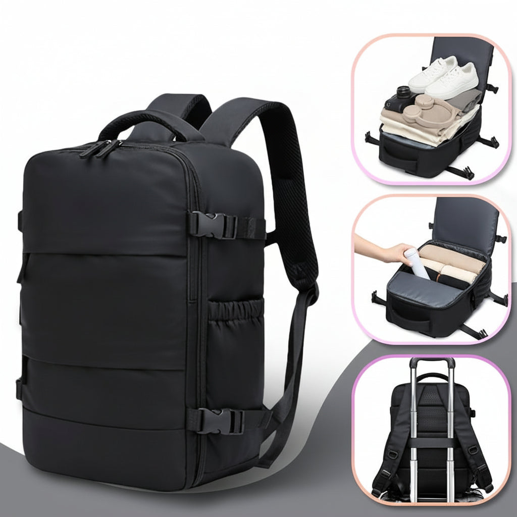 Travel Vacuum Backpack Set