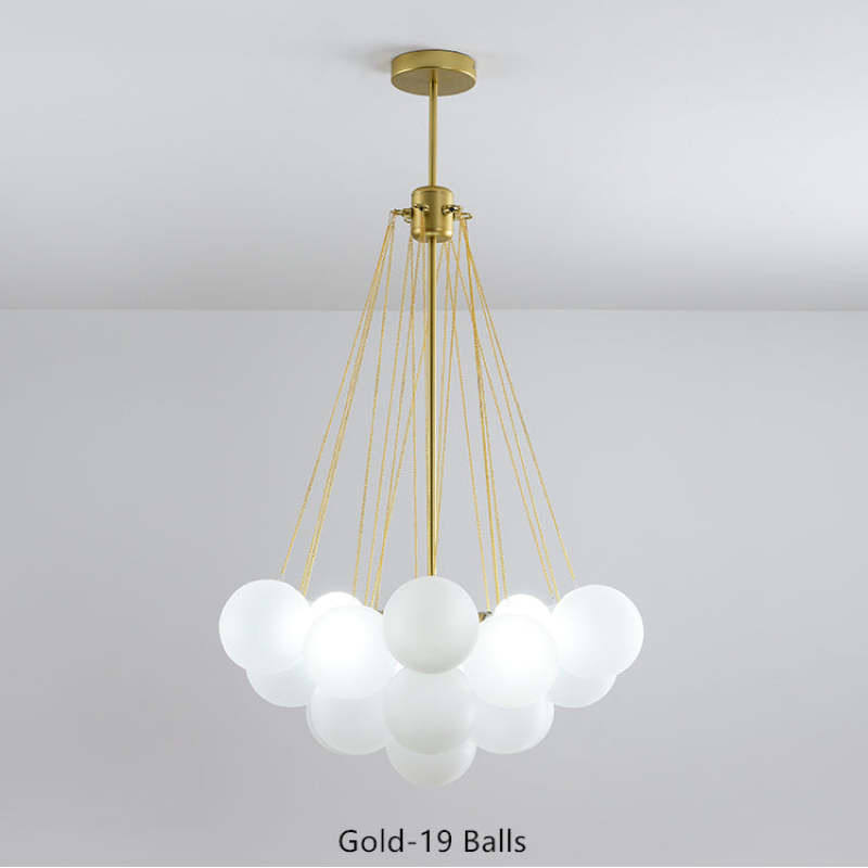 Aurea Pendant Lamp With Metal And Glass For Modern Rooms