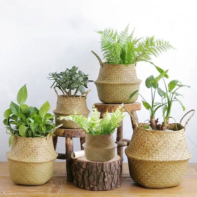 AriaNest Handwoven Basket for Stylish Home Storage