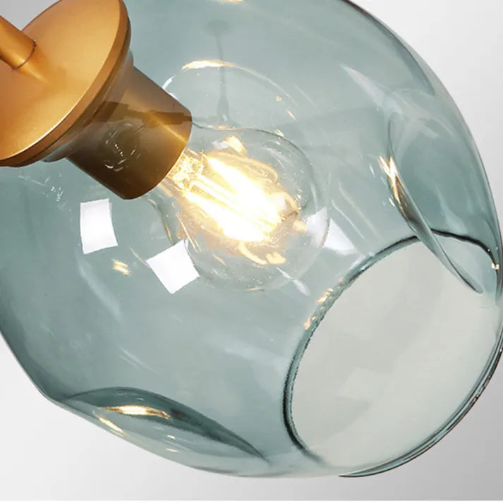Lampada a sospensione BubbleLight Sputnik con bolle di vetro