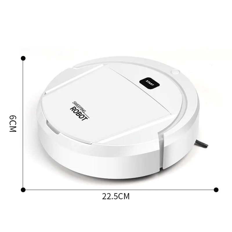 SilentDust rengøringsrobot med stille drift og HEPA-filtrering