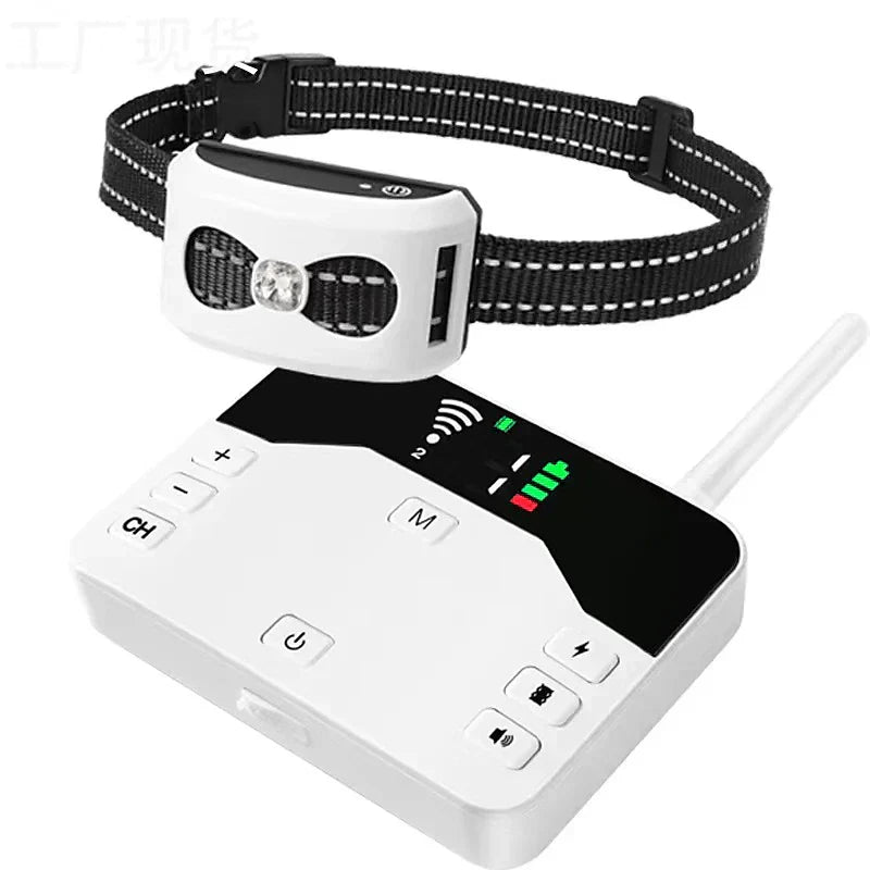 2-In-1 Wireless Dog Fence And Training Collar System, Waterproof Rechargeable, 300 M Range