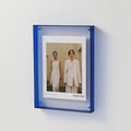 Coloured See Through Acrylic Photo Frame For Walls Or Desks
