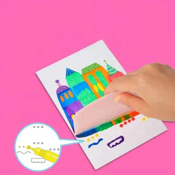 Scratch Art Kit for Creative Painting Without Mess for Children