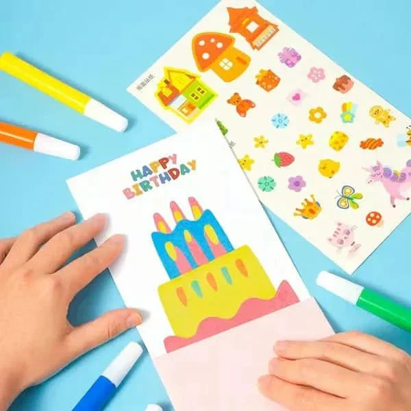Scratch Art Kit for Creative Painting Without Mess for Children