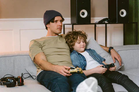 4K Pro Game Stick Console Bundle With Two PS5 Controllers