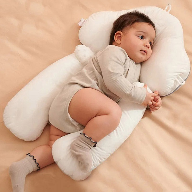 Verstellbares Stützkissen für ruhigeren Babyschlaf jede Nacht