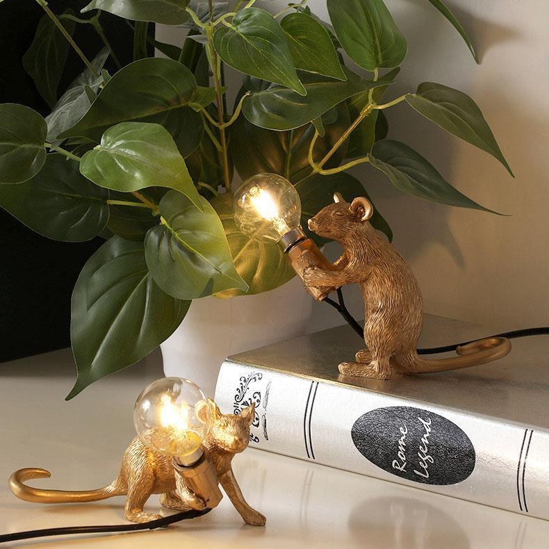 Mice lampa elegantní stolní světlo pro domácí dekoraci a obývací pokoje