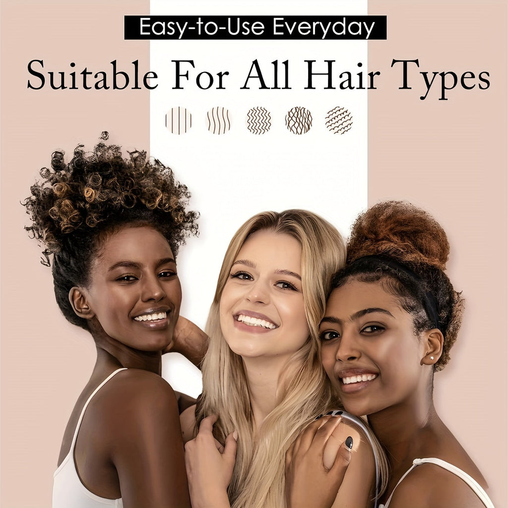 Confezione da 6 elastici minimalisti per capelli per lo styling quotidiano