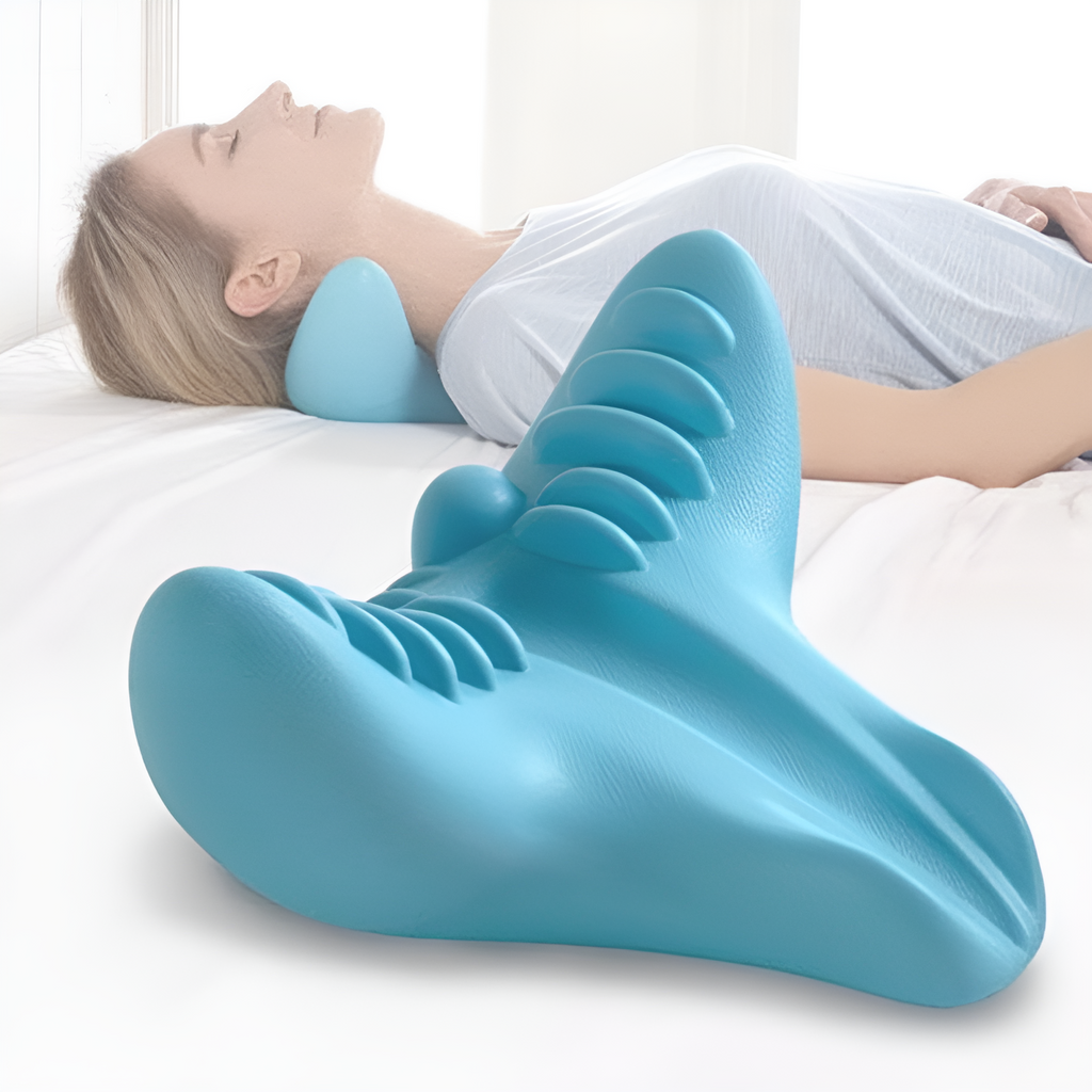 Étireur de cou ergonomique pour la relaxation à la maison ou au bureau