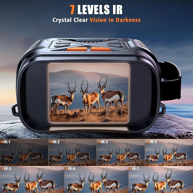 Digital Night Vision Binoculars with Long Range Viewing