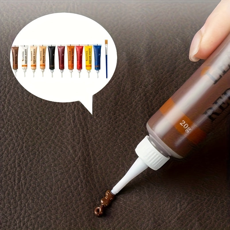 Professional Leather Repair Set for Furniture and Car Seats
