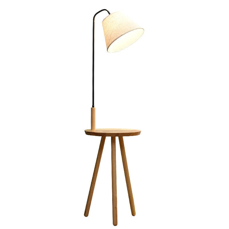 Aurelia Floor Lamp With Integrated Table and Storage