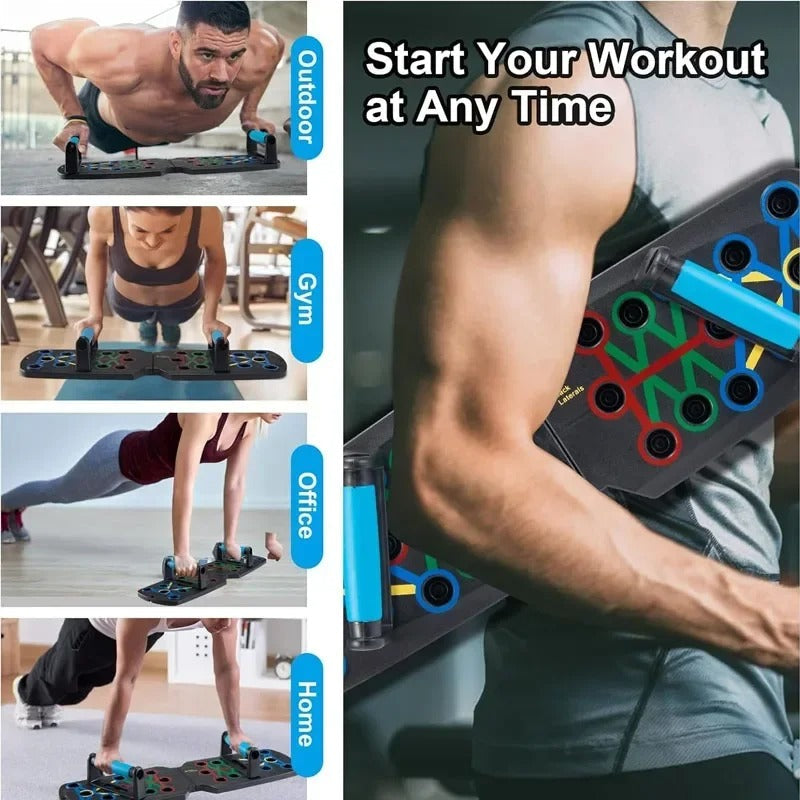 30-In-1 Digital Push-Up Board For At-Home Workouts And Full-Body Training | Fervei