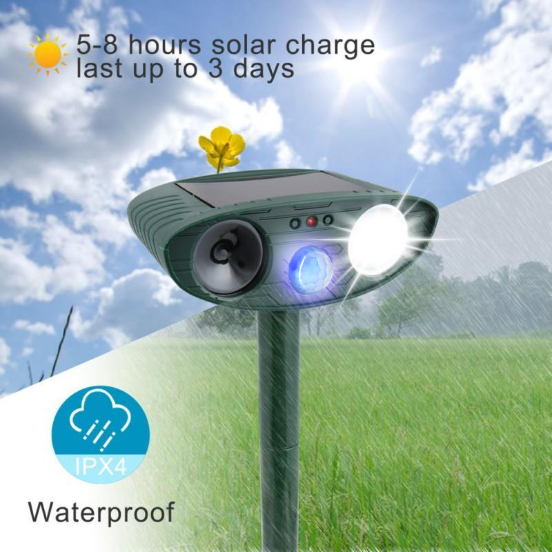 Ultrasonic Deer Repeller: Quick Deterrence Within 48 Hours