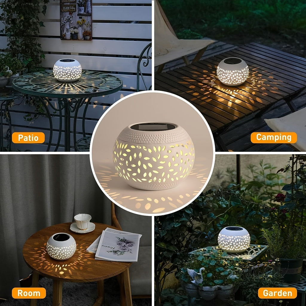 Solární stolní lampa s pohybovým senzorem